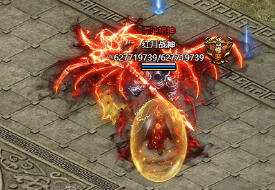 彩虹红月传说战神版